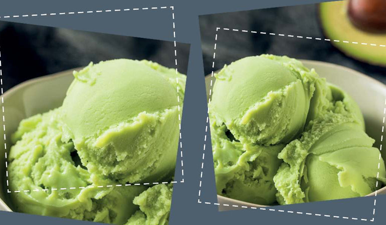 No Churn Avocado Ice Cream