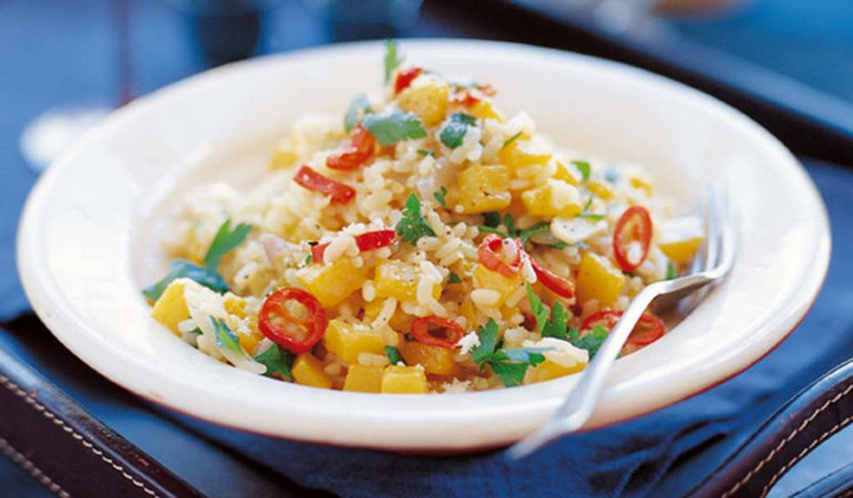 Butternut Squash & Chilli Risotto