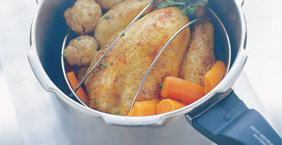 Chicken with Bacon Dumplings