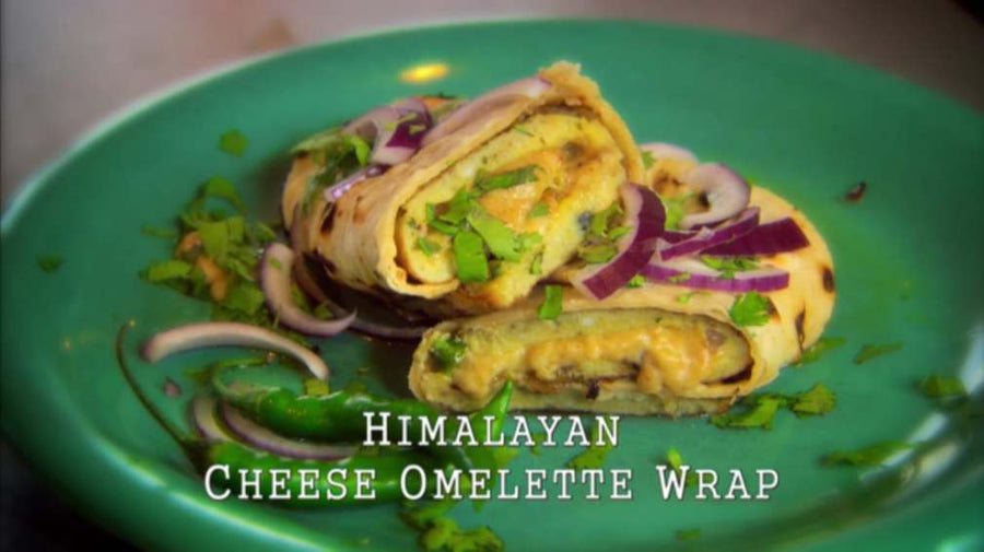 Himalayan Cheese & Omlette Wrap