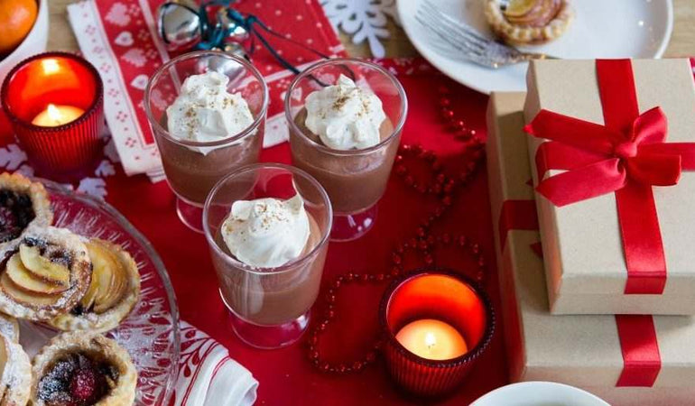 Spiced Chocolate and Clementine Mousse