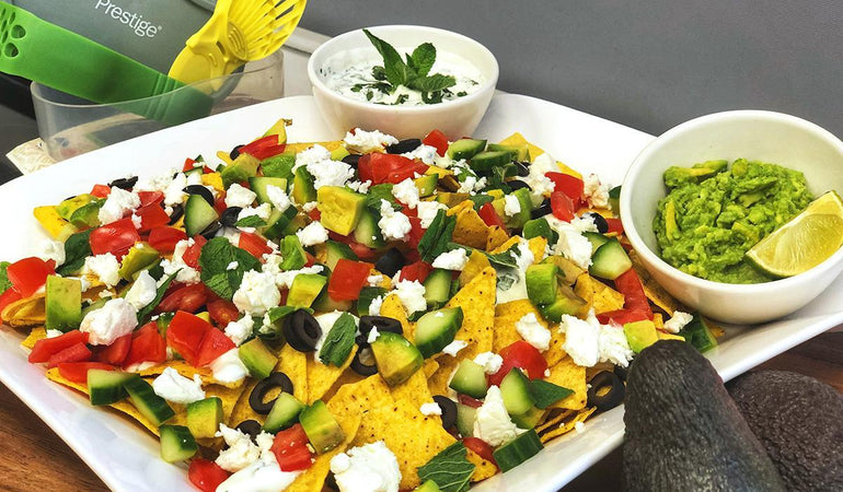 Greek Style Nachos