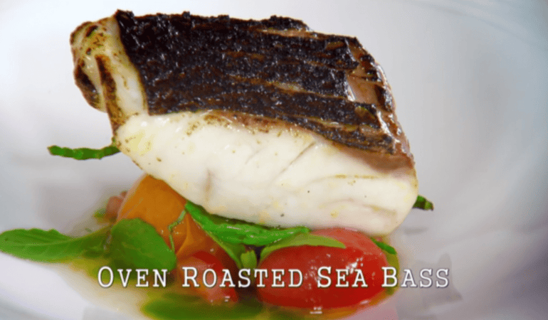 Oven Roasted Wild Seabass