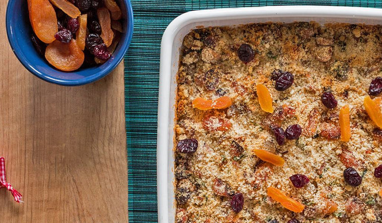 Apricot, Cranberry & Chestnut Stuffing