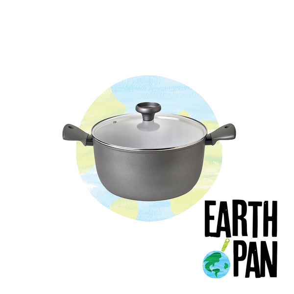 Earth Pan 28cm Non-Stick Stockpot With Lid - 7.7L
