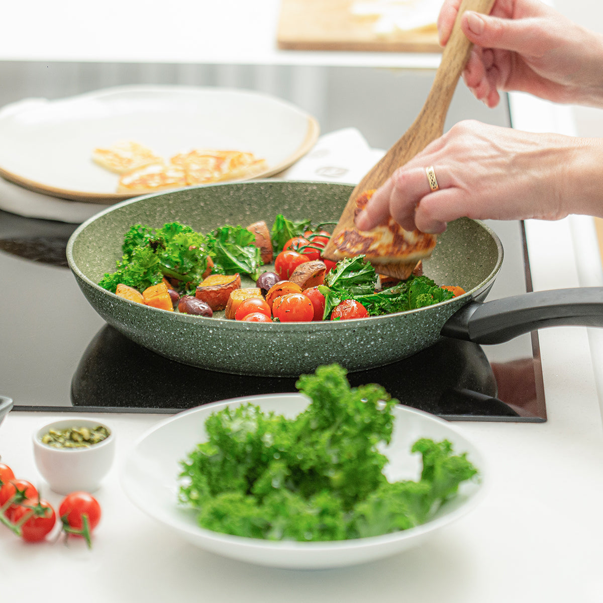 Prestige Eco is the best eco frying pan around! Made from recycled materials & is recyclable.