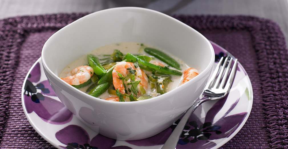 Quick Thai Prawn Curry
