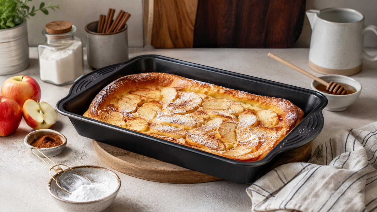 Baked Apple Pancake: The Effortless Autumn Brunch Made for Sharing