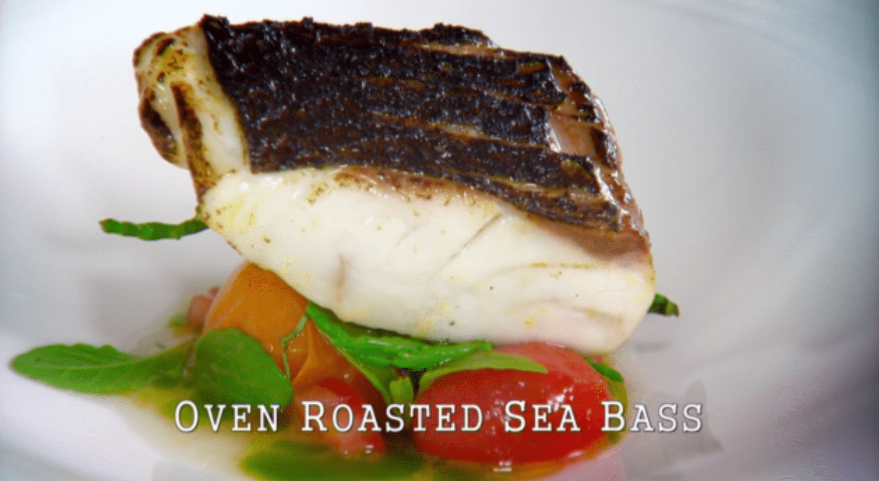 Oven Roasted Wild Seabass