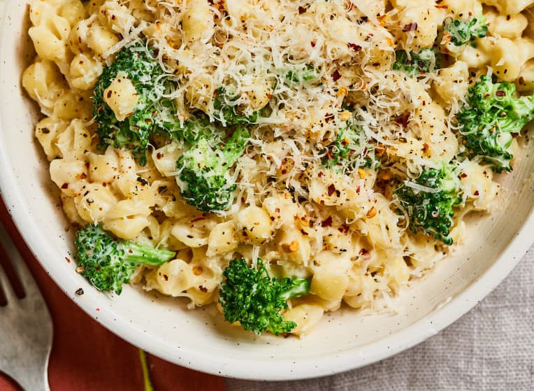 Pasta shells with broccoli 