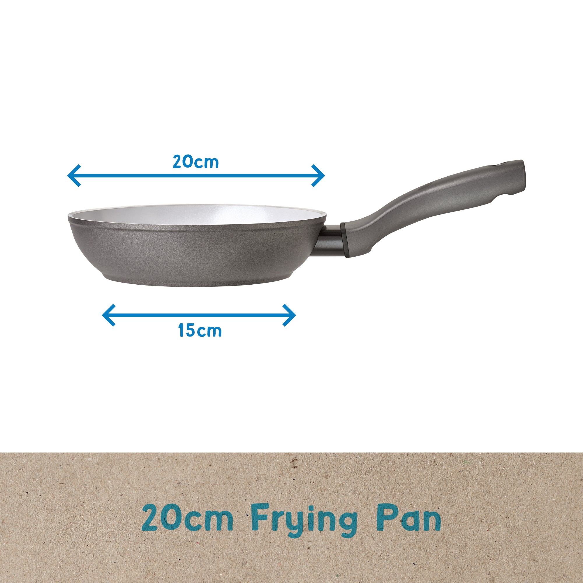 Earth Pan: Ceramic Non-Stick Frying Pan - Triple Pack