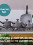 Earth Pan: Ceramic Non-Stick Stockpot With Lid - 7.7L/28cm