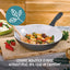 Earth Pan: Ceramic Non-Stick Frying Pan with Lid - 28cm
