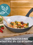 Earth Pan: Ceramic Non-Stick Frying Pan with Lid - 28cm