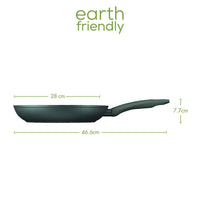 Earth Friendly Large Non-Stick Frying Pan Dimensions