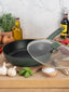 Earth Friendly: Non-Stick Induction Chefs Pan & Lid - 28cm