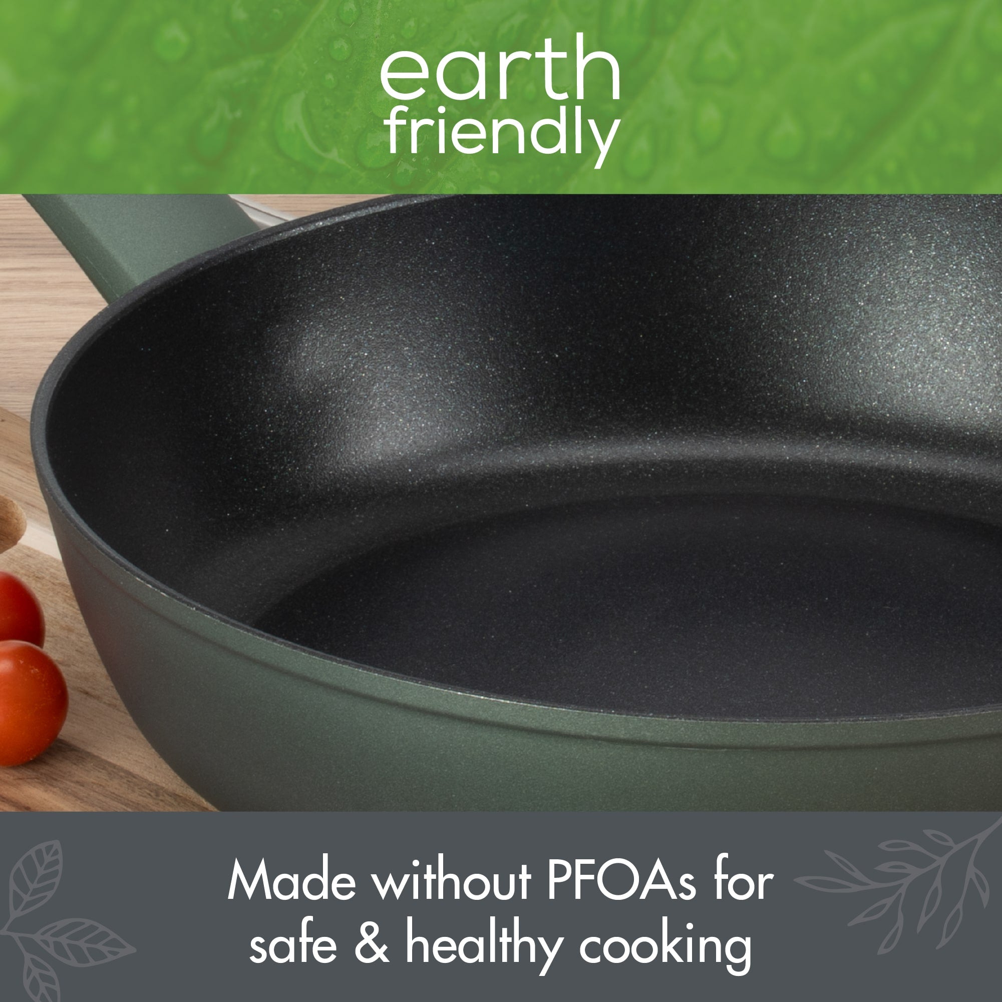 Earth Friendly 4 Piece Cookware & Utensil Set