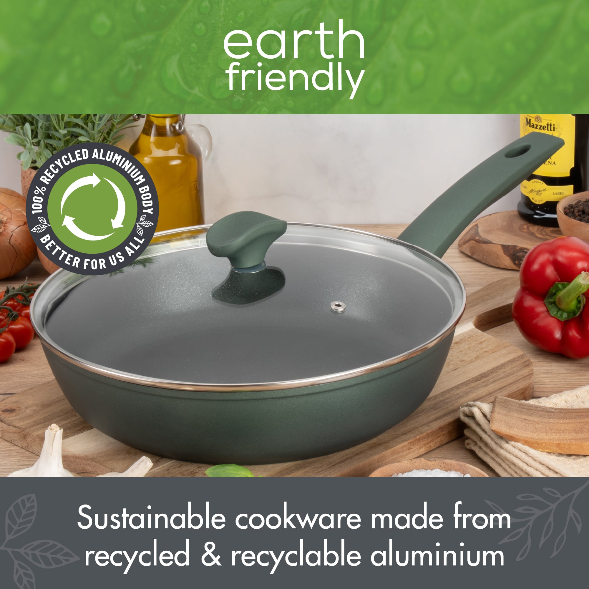 Earth Friendly Recycled Cookware