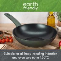 Earth Friendly Wok Oven Safe up to 150C