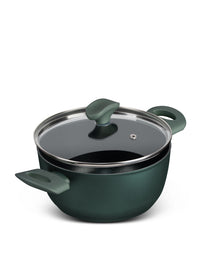 Earth Friendly: Non-Stick Induction Stockpot & Lid - 4.4L/24cm