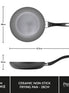 Disney Monochrome Mickey Mouse: Ceramic Non-Stick Frying Pan - Two Sizes