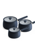 Ceramic Non-Stick Saucepan Set - 3 Piece
