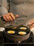 Ceramic Non-Stick Egg Poacher Pan 20cm