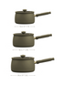 Ceramic Non-Stick Saucepan Set - 3 Piece