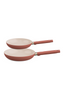 Ceramic Non-Stick Frying Pan Set - 2 Piece