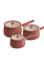 Ceramic Non-Stick Saucepan Set - 3 Piece