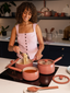 Ceramic Non-Stick Saucepan Set - 3 Piece