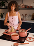 Ceramic Non-Stick Saucepan Set - 3 Piece