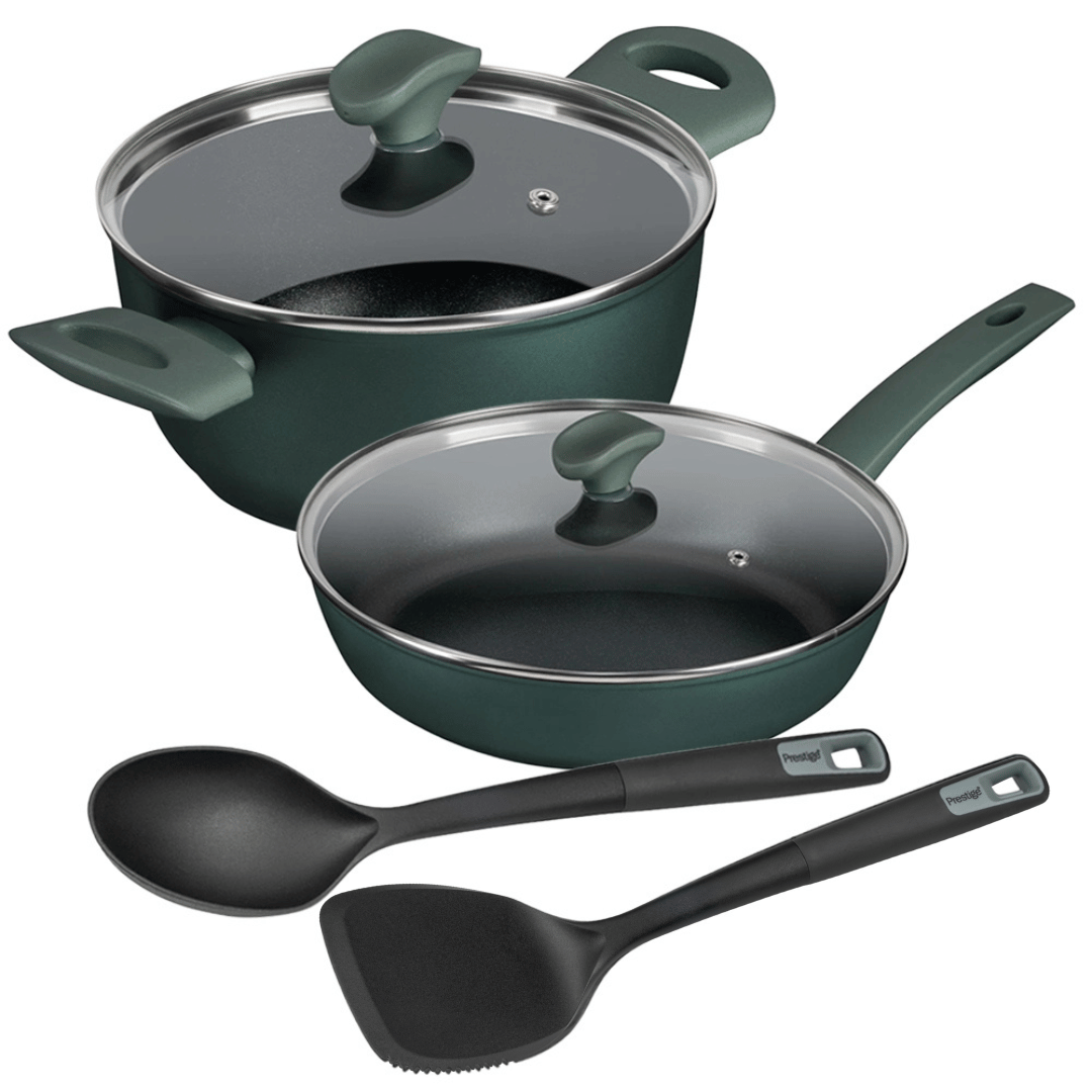 Earth Friendly 4 Piece Cookware & Utensil Set