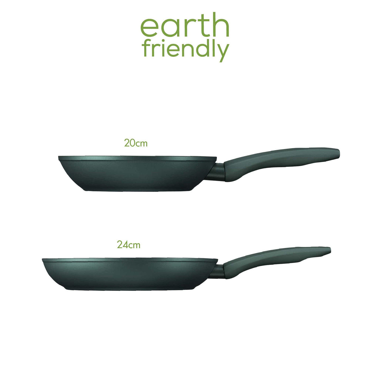 Earth Friendly 2 Piece Pan Set Dimensions
