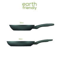 Earth Friendly 2 Piece Pan Set Dimensions