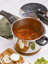 Smart Plus Induction Pressure Cooker in Stainless Steel - 4 & 6 Litre