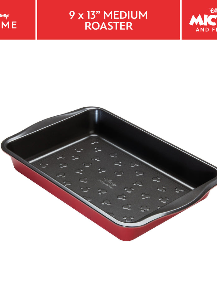 Disney Bake with Mickey: Large Non-Stick Roaster - 33cm x 23cm
