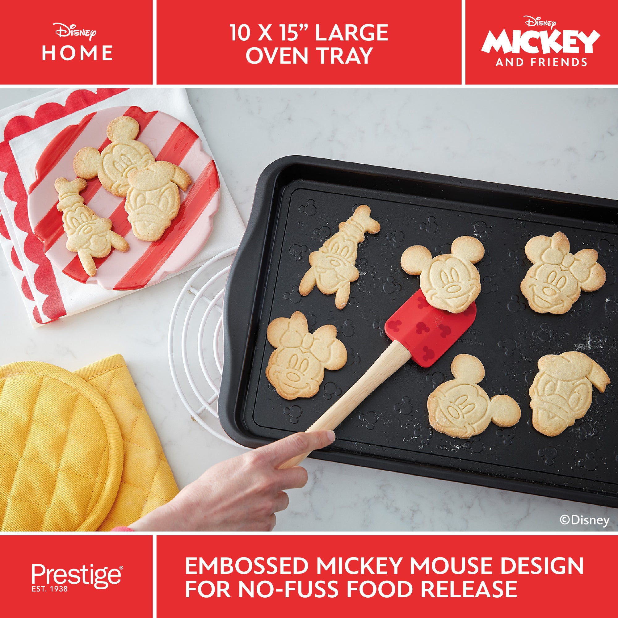 Disney Bake with Mickey: Cookie Bakeware Set