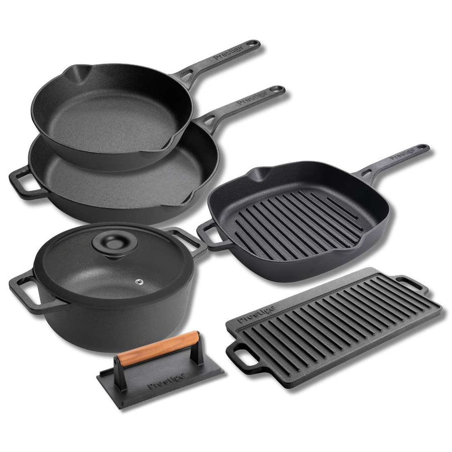 Cast Iron: Complete Pan Set - 6 Pieces