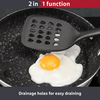 Prestige 2-in-1 Kitchen Tools - Slotted Turner Drainage Holes