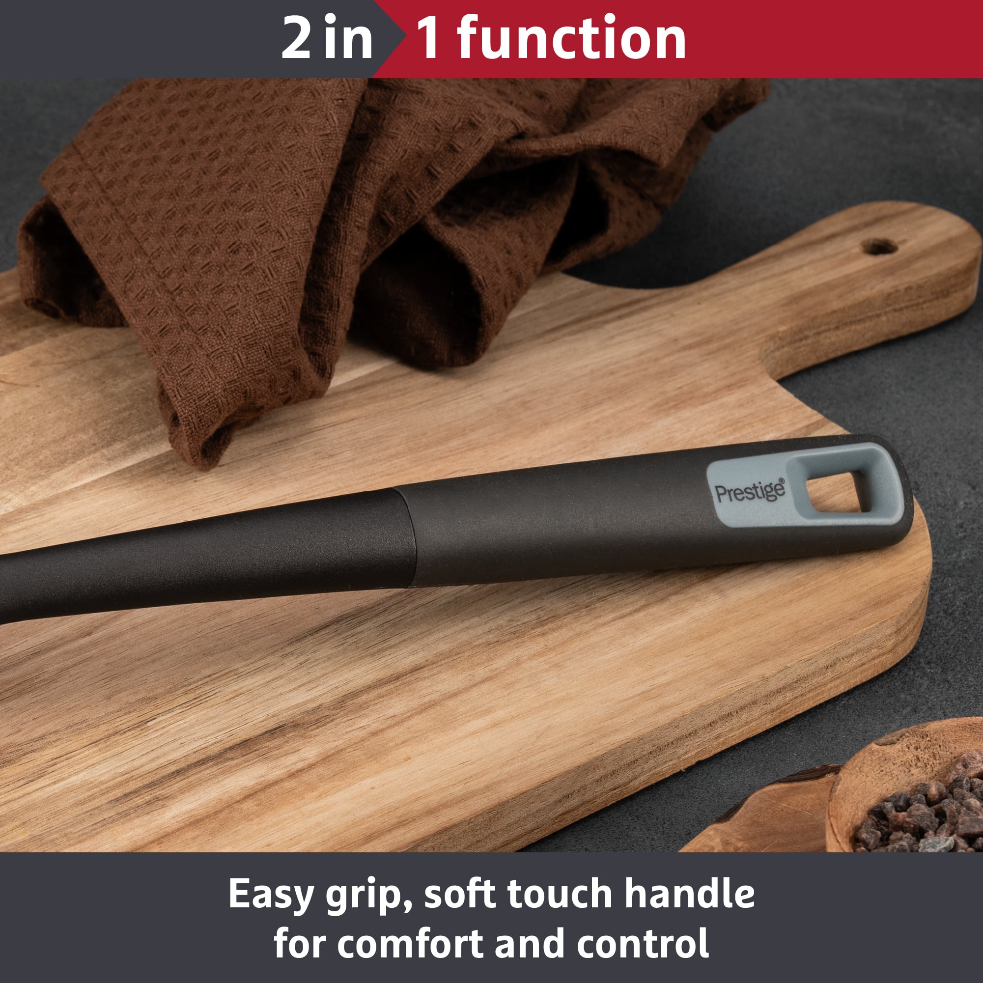 Prestige 2-in-1 Kitchen Tools - Spaghetti Server Easy Grip
