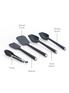 Silicone Utensil Set - 5 Piece