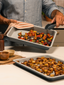 Ceramic Oven Tray & Roasting Tin Set - 2 Piece