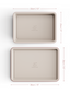 Ceramic Oven Tray & Roasting Tin Set - 2 Piece