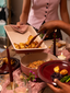 Ceramic Oven Tray & Roasting Tin Set - 2 Piece