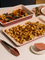 Ceramic Oven Tray & Roasting Tin Set - 2 Piece