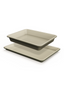 Ceramic Oven Tray & Roasting Tin Set - 2 Piece
