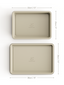 Ceramic Oven Tray & Roasting Tin Set - 2 Piece