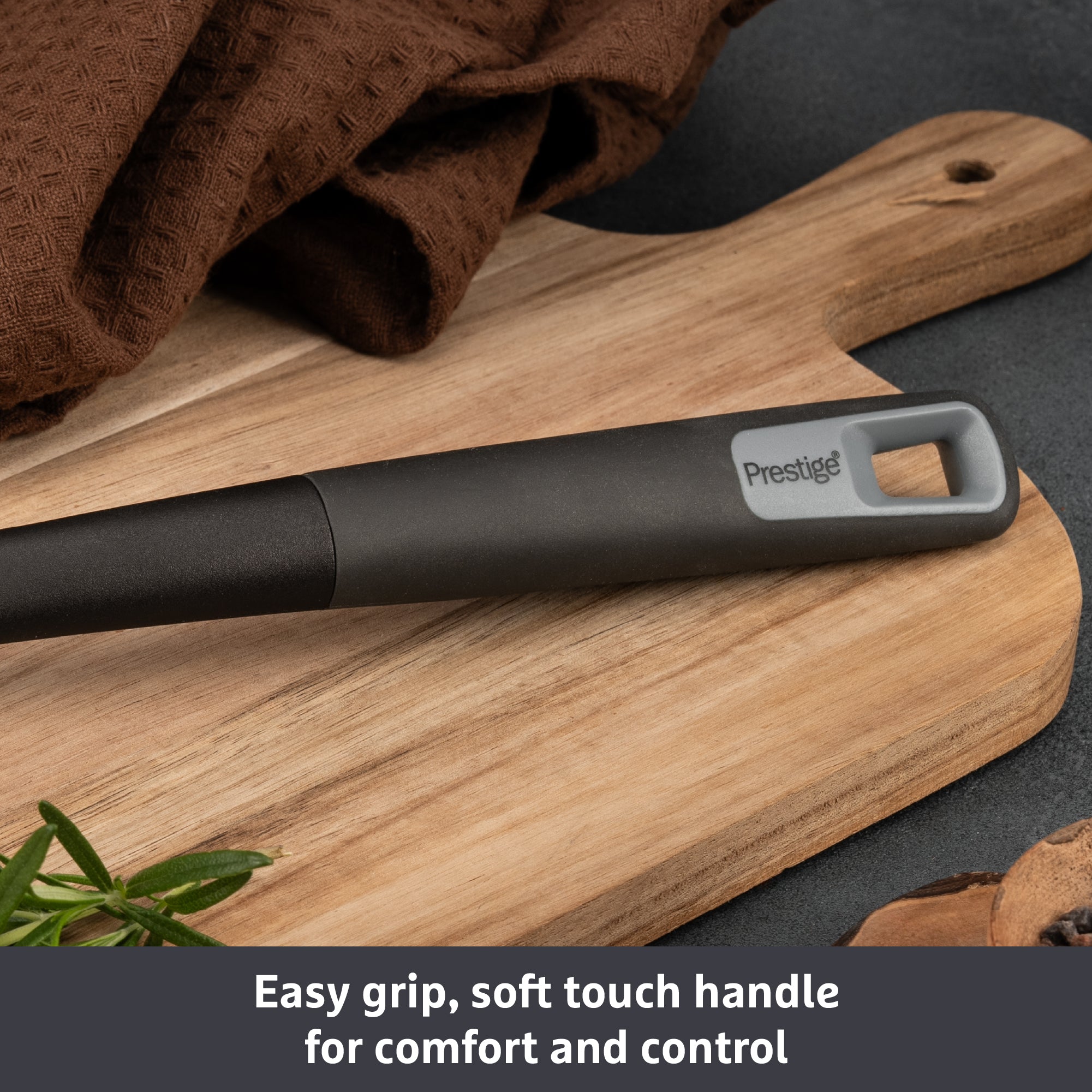 Prestige Kitchen Tools - Solid Spoon