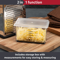 Prestige 2-in-1 Kitchen Tools Grater and Storage Box 